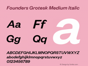 Founders Grotesk