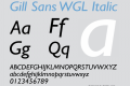 Gill Sans WGL