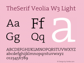 TheSerif Veolia