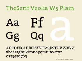 TheSerif Veolia