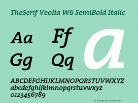 TheSerif Veolia