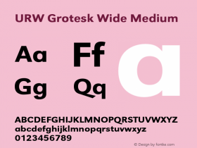 URW Grotesk Wide