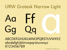 URW Grotesk Narrow