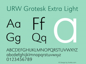 URW Grotesk