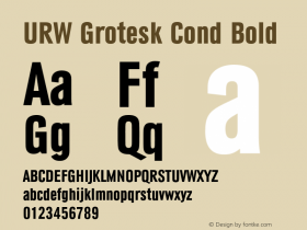 URW Grotesk Cond