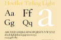 Hoefler Titling