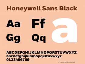 Honeywell Sans
