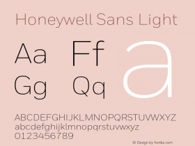 Honeywell Sans