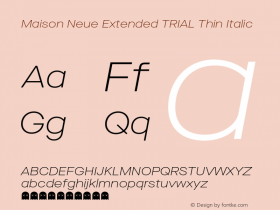 Maison Neue Extended TRIAL