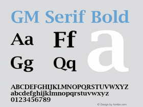 GM Serif