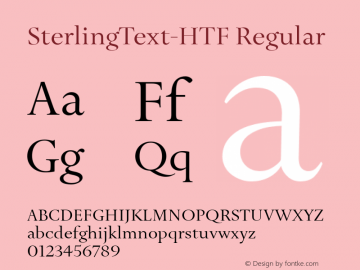 SterlingText-HTF