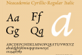 Neacademia Cyrillic-Regular