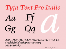 Tyfa Text Pro