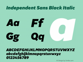 Independent Sans