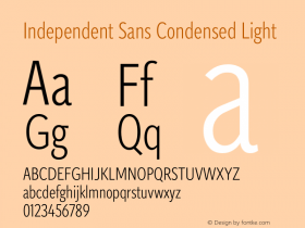 Independent Sans Condensed