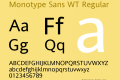 Monotype Sans WT