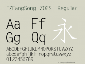 FZFangSong-Z02S