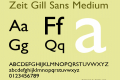 Zeit Gill Sans