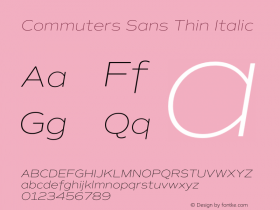 Commuters Sans