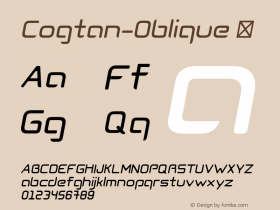 Cogtan-Oblique