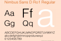 Nimbus Sans D Ro1