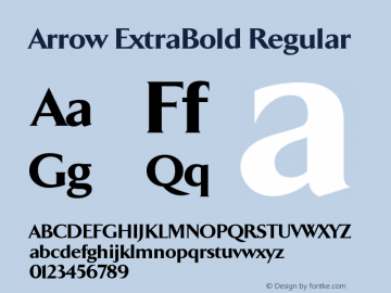 Arrow ExtraBold