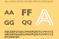 Gill Sans Nova Inline W07 Rg