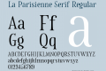 La Parisienne Serif