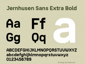 Jernhusen Sans