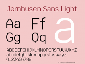 Jernhusen Sans