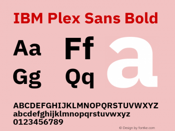 IBM Plex Sans