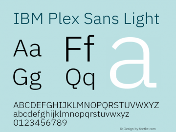 IBM Plex Sans