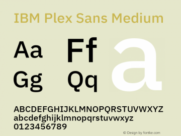 IBM Plex Sans