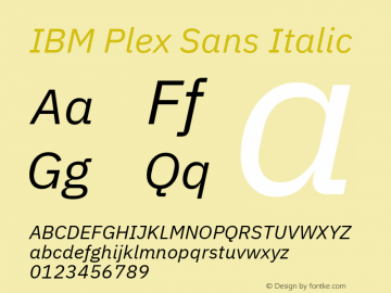 IBM Plex Sans