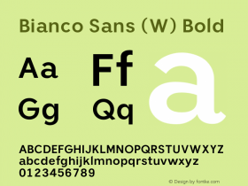 Bianco Sans (W)