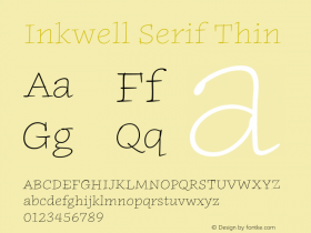 Inkwell Serif