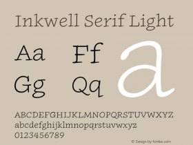 Inkwell Serif