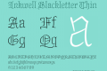 Inkwell Blackletter