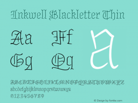 Inkwell Blackletter