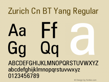 Zurich Cn BT Yang