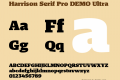 Harrison Serif Pro DEMO