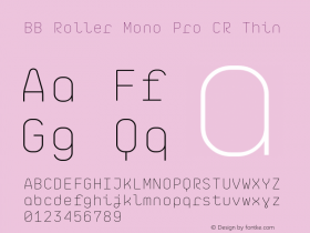 BB Roller Mono Pro CR