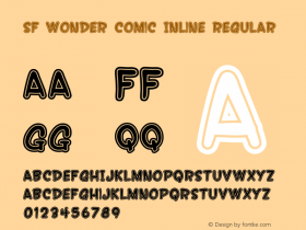 SF Wonder Comic Inline