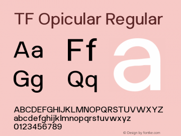 TF Opicular