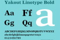 Yakout Linotype