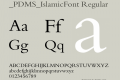 _PDMS_IslamicFont