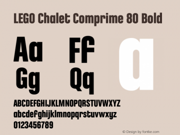chalet font family chalet font family