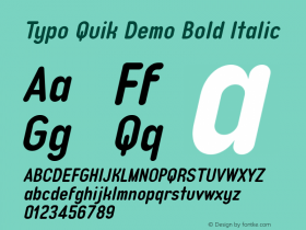 Typo Quik Demo