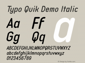 Typo Quik Demo