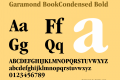 Garamond BookCondensed